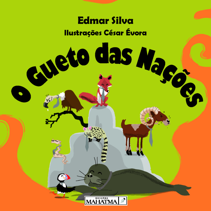 Capa do livro O Gueto das Nações — Literatura e consciência social