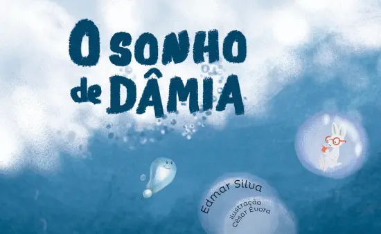 Capa do livro O Sonho de Dâmia — Literatura infantojuvenil